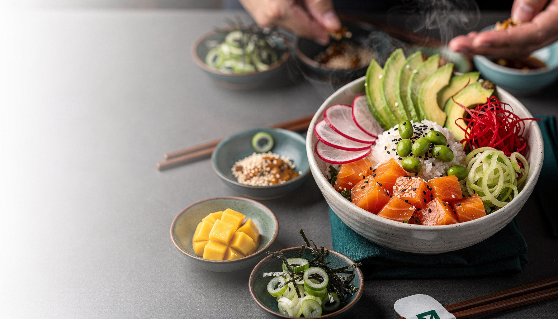 Wok n Poke website preview